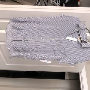 Button down stripe shirt